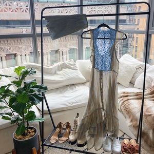 Free people top and shorts set